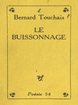 cover image of Le buissonnage